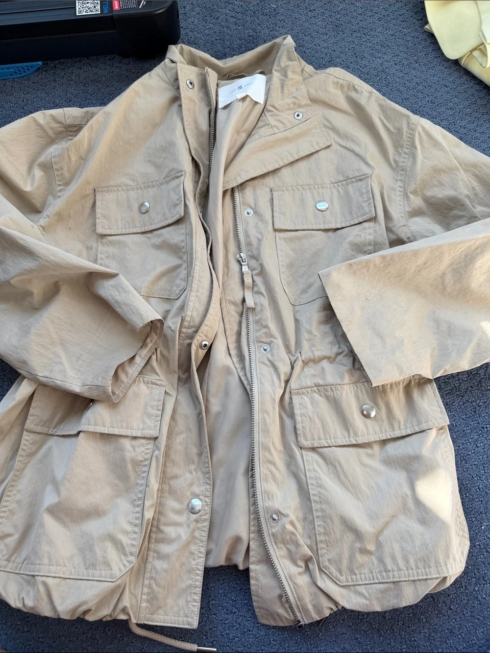 Lou & Grey Beige Utility Jacket